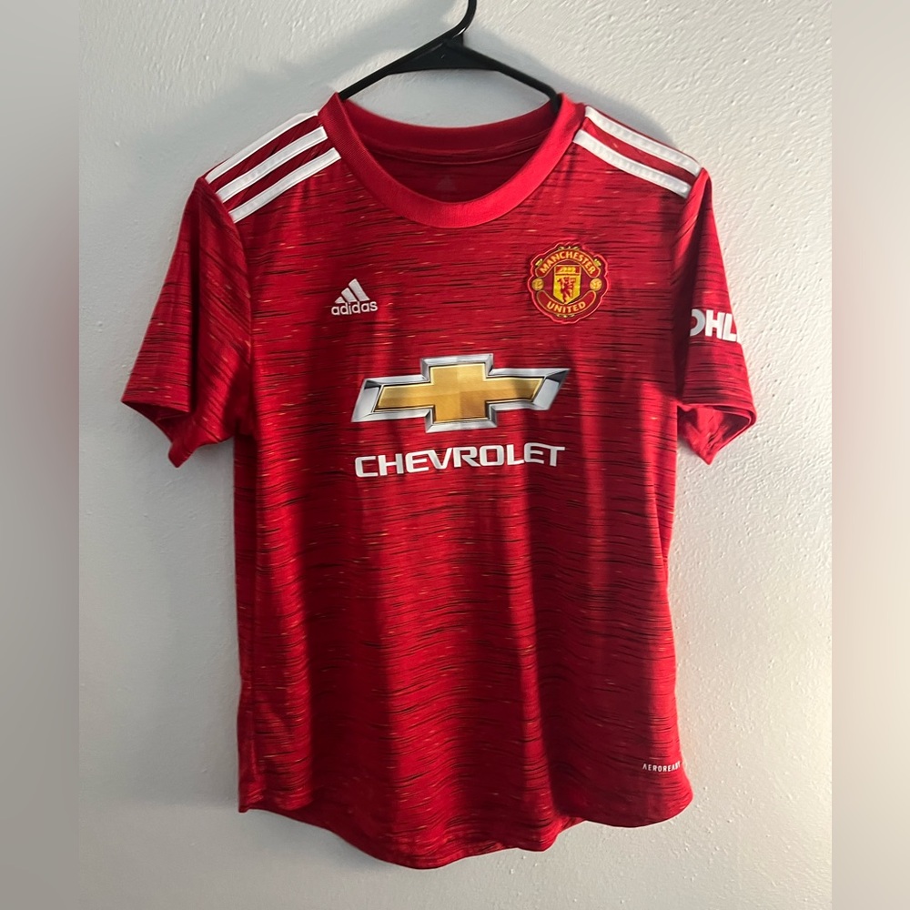 Manchester United 2020 - 2021 Home football shirt jersey Adidas size S